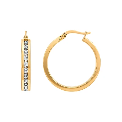 10K YELLOW GOLD EARRINGS