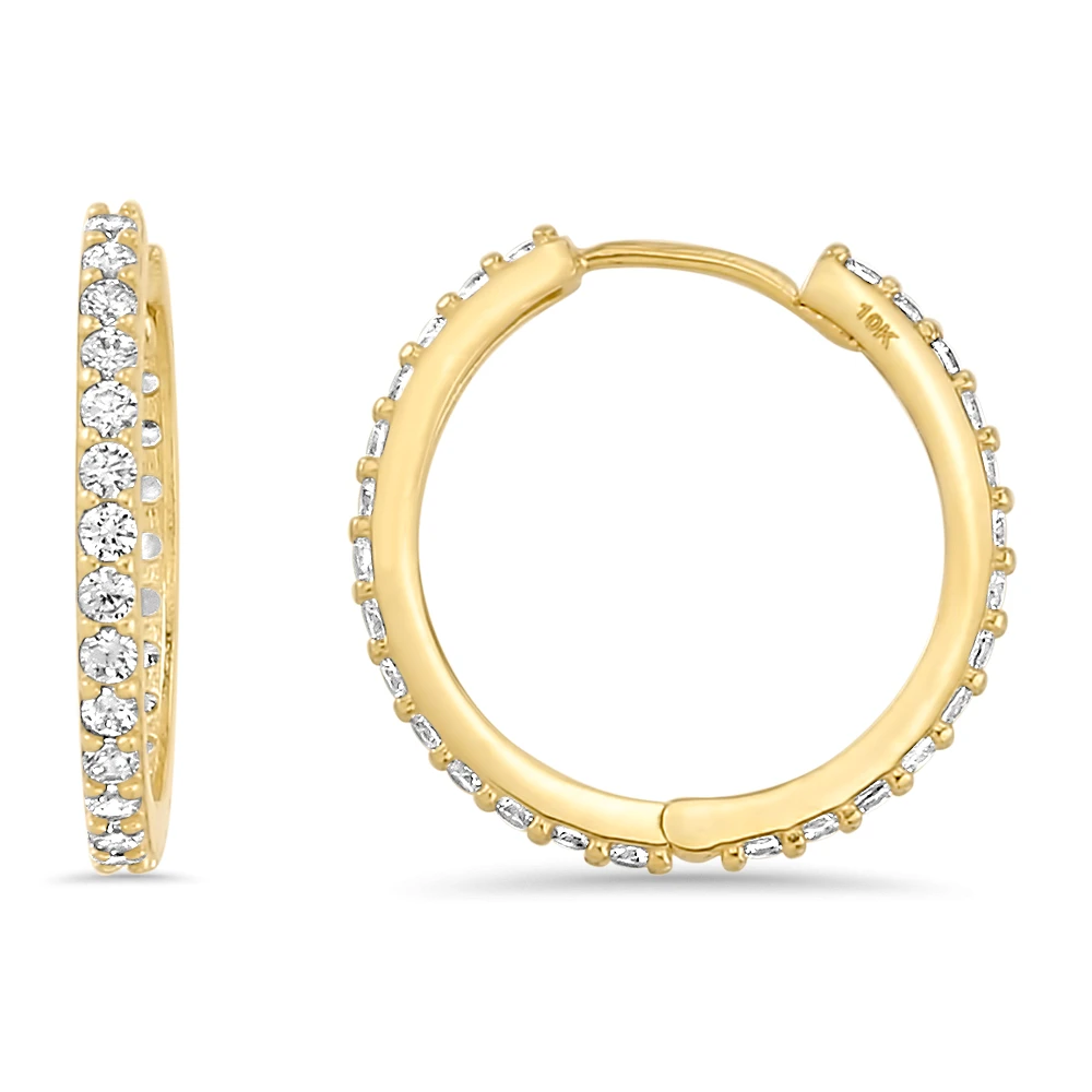 BOUCLES D’OREILLES EN OR 10K