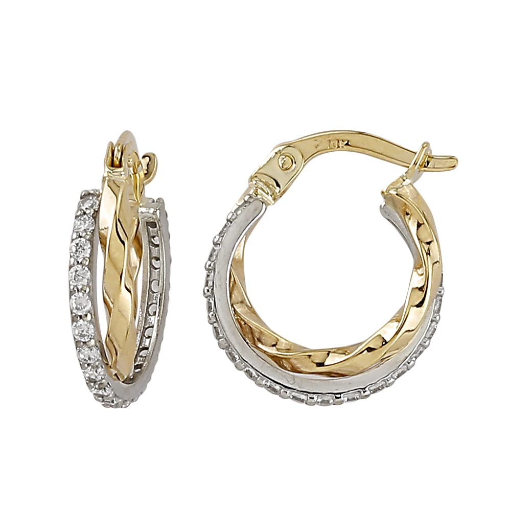 BOUCLES D’OREILLES EN OR 10K