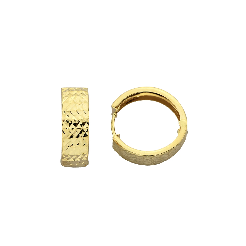 ANNEAUX OR JAUNE 14K
