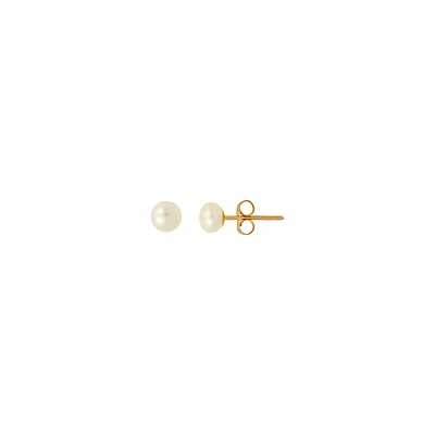 14K YELLOW GOLD EARRINGS FOR WOMEN