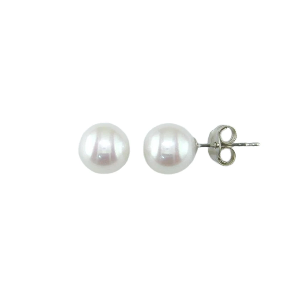 BOUCLES D’OREILLES EN OR BLANC 14K