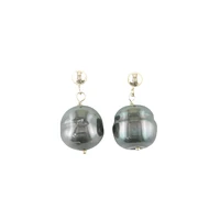 BOUCLES D'OREILLES OR JAUNE 14K