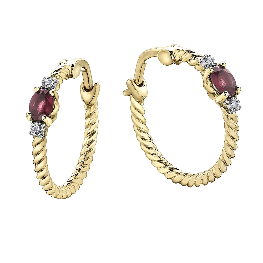 BOUCLES D’OREILLES POUR FEMME EN OR
