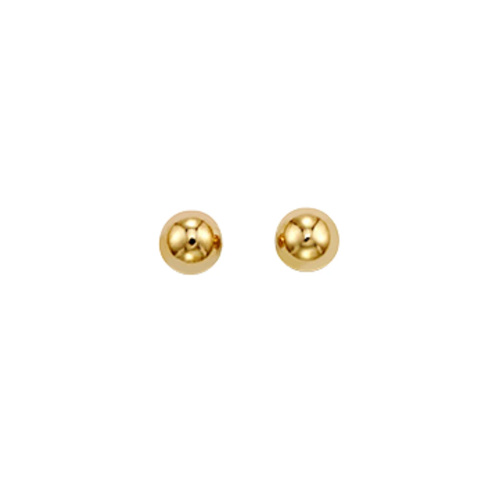 BOUCLES D'OREILLES EN OR JAUNE 14K