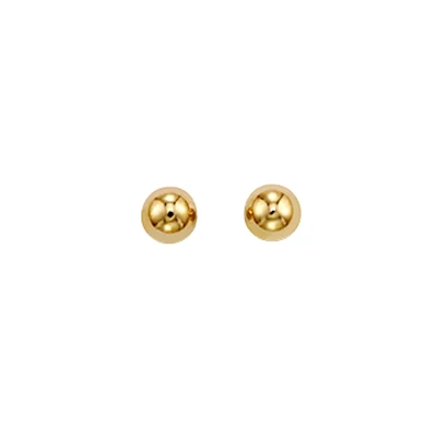 BOUCLES D'OREILLES EN OR JAUNE 14K