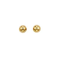 BOUCLES D'OREILLES EN OR JAUNE 14K
