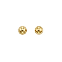 BOUCLES D'OREILLES EN OR JAUNE 14K