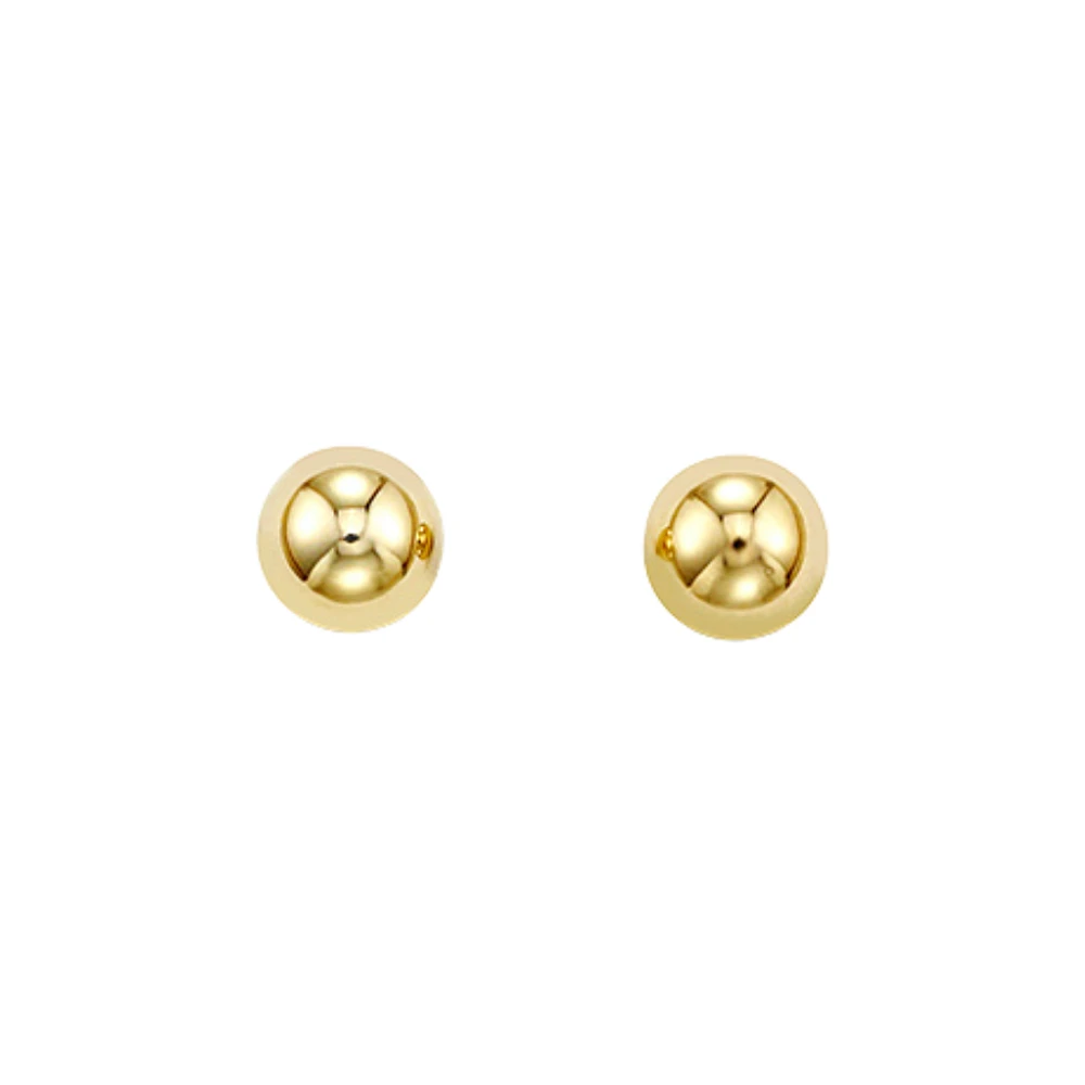 BOUCLES D’OREILLES EN OR 14K 5MM
