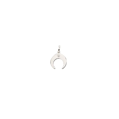 10K GOLD PENDANT- ZIRCON