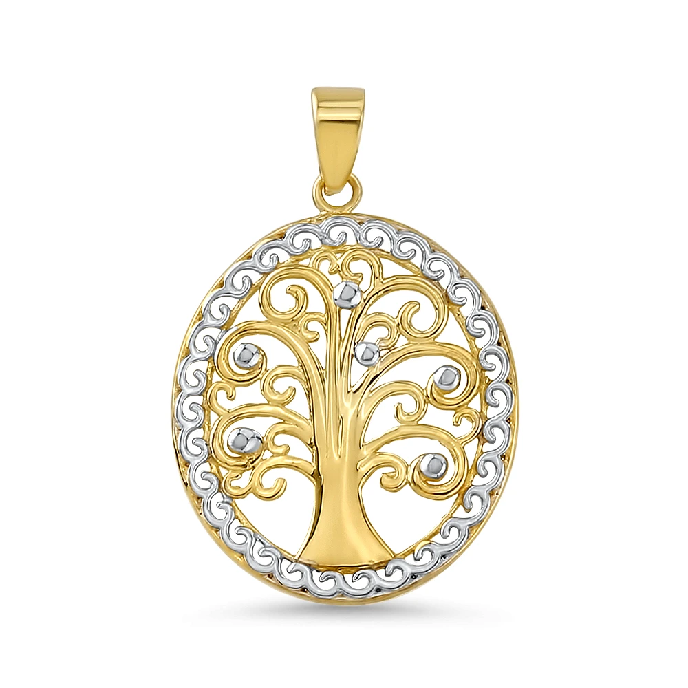 PENDENTIF ARBRE DE VIE EN OR 10K