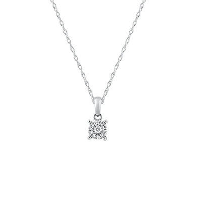 10K GOLD PENDANT WITH DIAMONDS