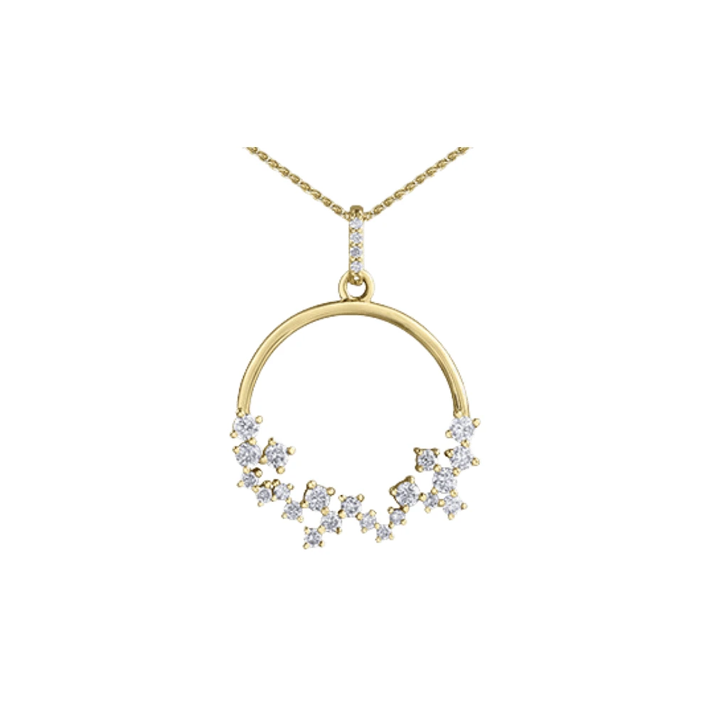 10K YELLOW GOLD PENDANT