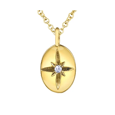 PENDENTIF EN OR 10K