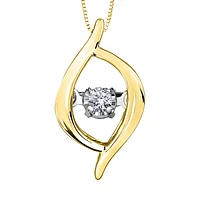 PENDENTIF EN OR JAUNE POUR FEMME