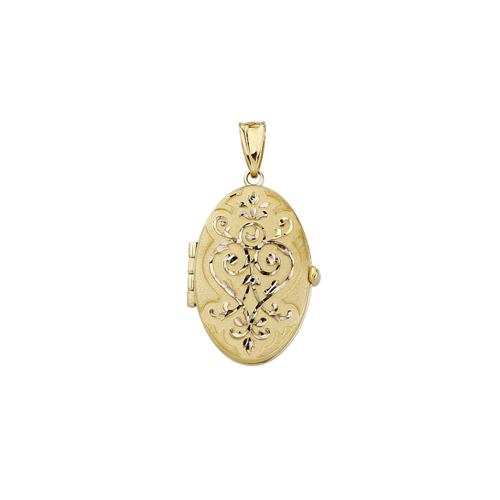 10K YELLOW GOLD PENDANT