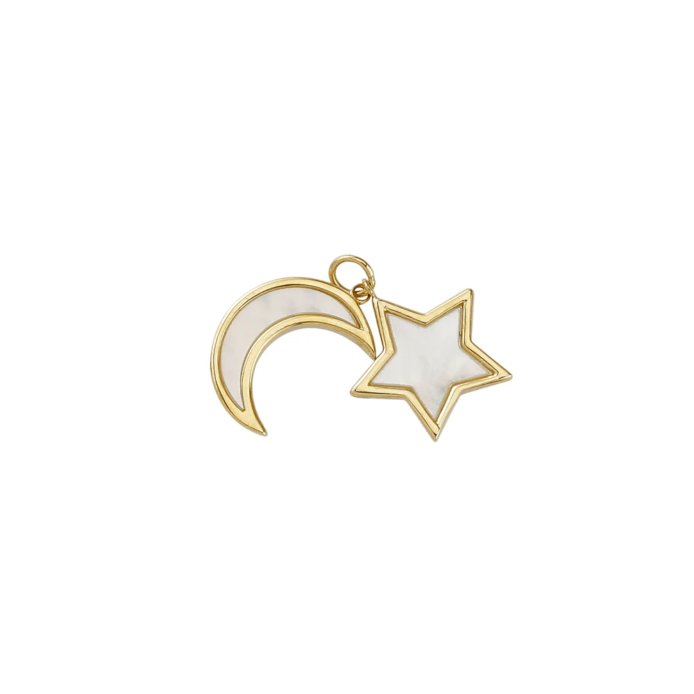 PENDENTIF OR JAUNE 10K