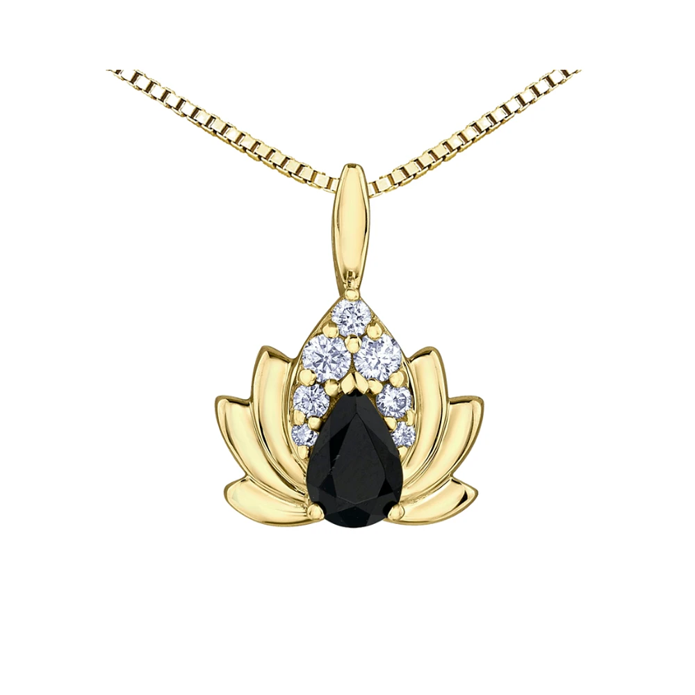 10K YELLOW GOLD PENDANT