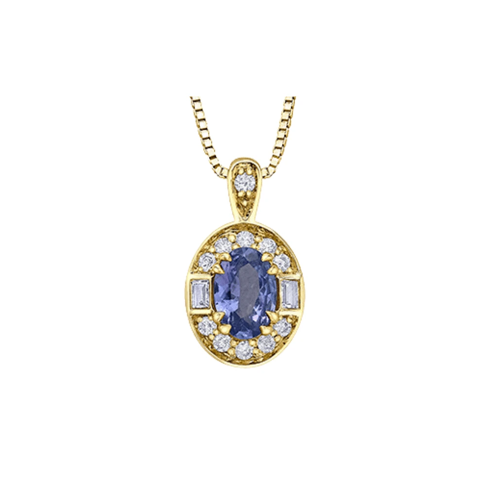 10K YELLOW GOLD PENDANT