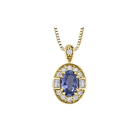 10K YELLOW GOLD PENDANT