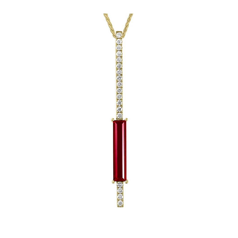 PENDENTIF OR JAUNE 14K