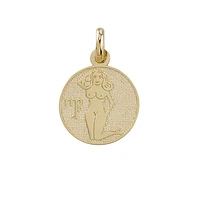 10K GOLD PENDANT - VIRGO