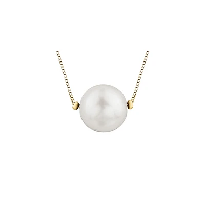 10K GOLD PENDANT WITH PEARL