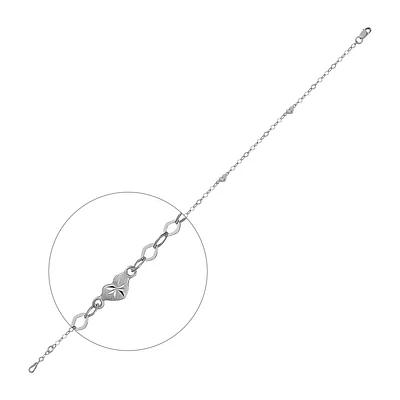 10K GOLD ANKLE CHAIN- 10’’X3MM