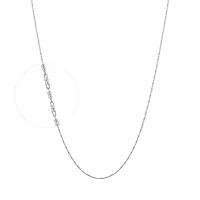 10K WHITE GOLD CHAIN