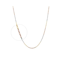 CHAÎNE EN OR 10K - 14''X1MM