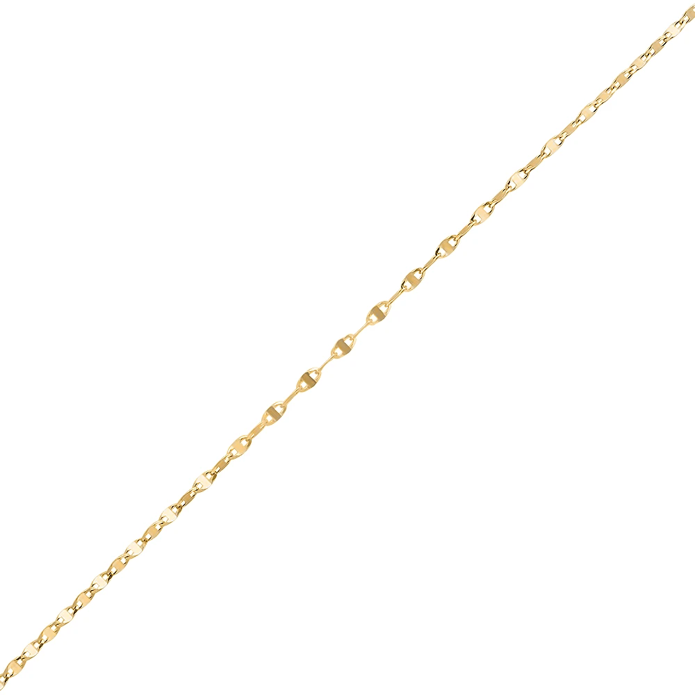 BRACELET EN OR JAUNE– 7.25’’X2MM