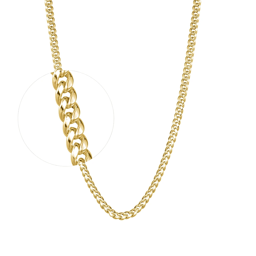 BRACELET OR JAUNE 10K - 8.5''X3.7MM