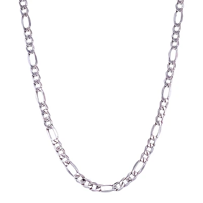CHAÎNE EN OR BLANC 10K – 18’’X3.4MM