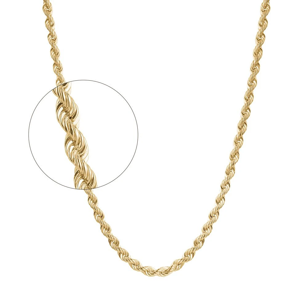 10K YELLOW GOLD CHAIN – 22’’