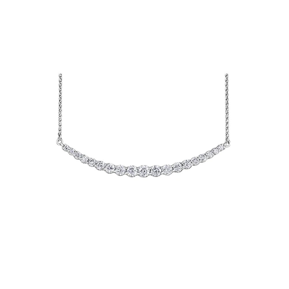 COLLIER À DIAMANTS EN OR 10K