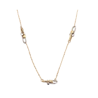 10K -TONE GOLD NECKLACE – 18