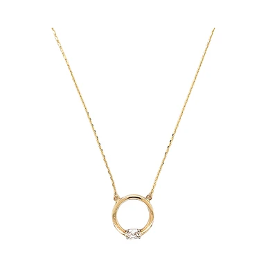 10K 2-TONE GOLD NECKLACE – 18’’