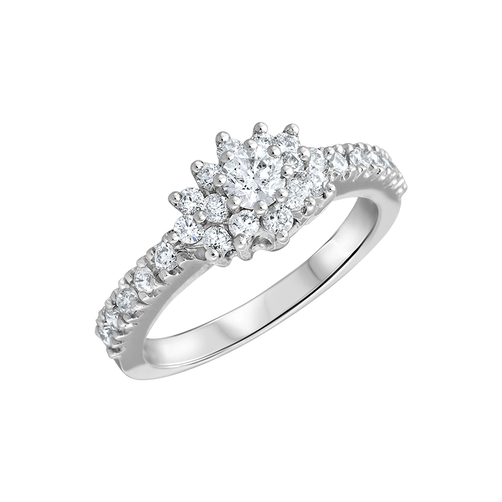 14K WHITE GOLD RING