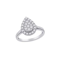 10K GOLD RING WITH DIAMONDS