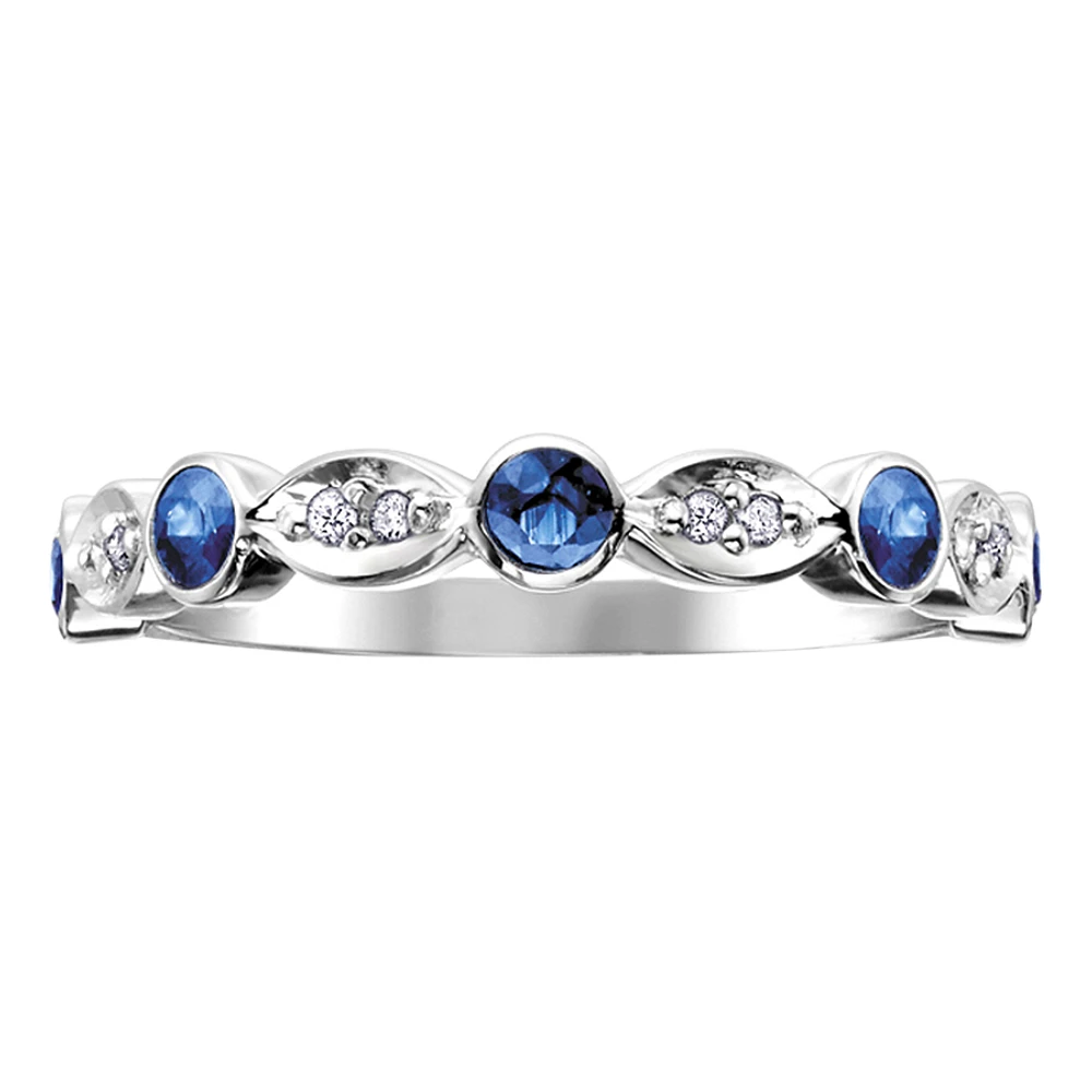 10K WHITE GOLD RING