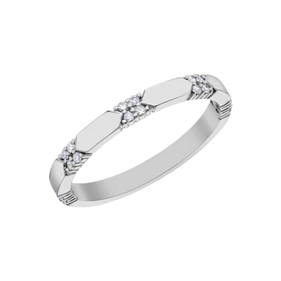 10K WHITE GOLD BAND