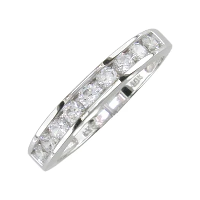 10K WHITE GOLD RING