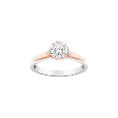 10K 2 TONE GOLD RING