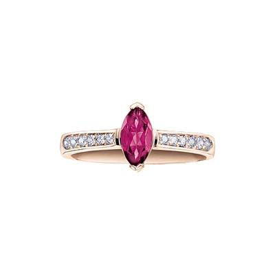 10K ROSE GOLD RING