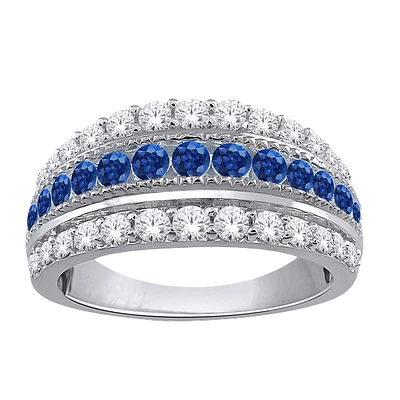 10K GOLD RING WITH SAPPHIRE
