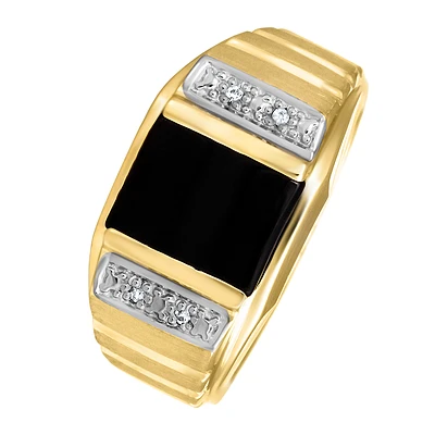 10K YELLOW GOLD RING