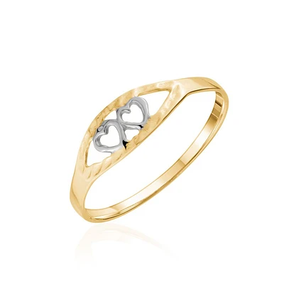 BAGUE POUR BÉBÉ EN OR 10K
