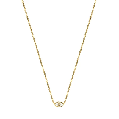 COLLIER ARGENT PLAQUÉ OR 14K- 15