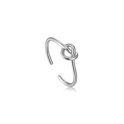 RHODIUM PLATED SILVER RING