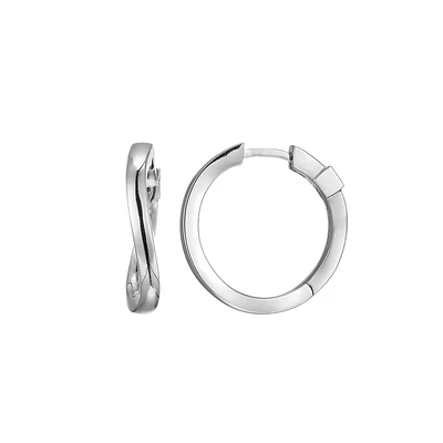 BOUCLES D'OREILLES ARGENT - 20MM